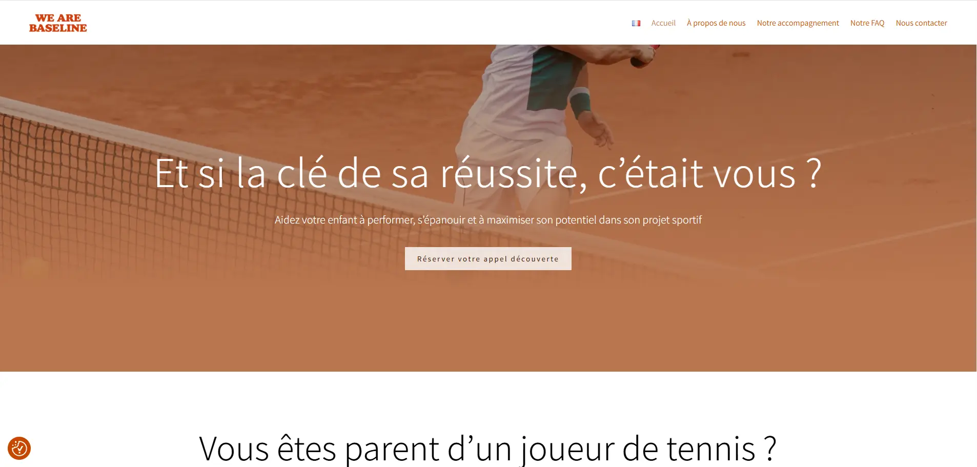 Création de site vitrine pour entreprise de coaching sportif